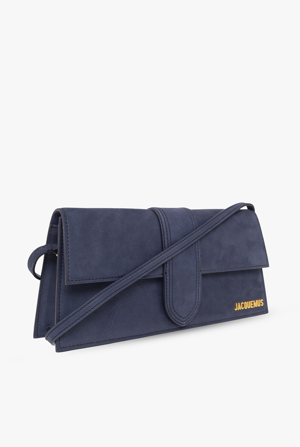 Navy blue Le Bambino Long shoulder bag Jacquemus Court Side